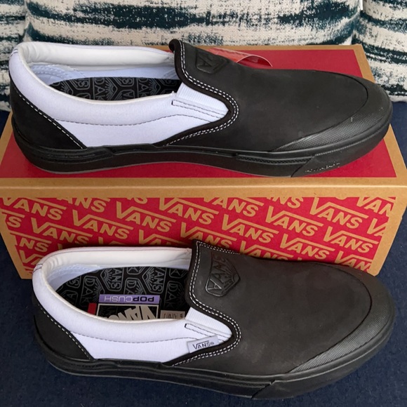 Vans Bmx Slip-On Dak Black/White WMNS - Picture 2 of 16